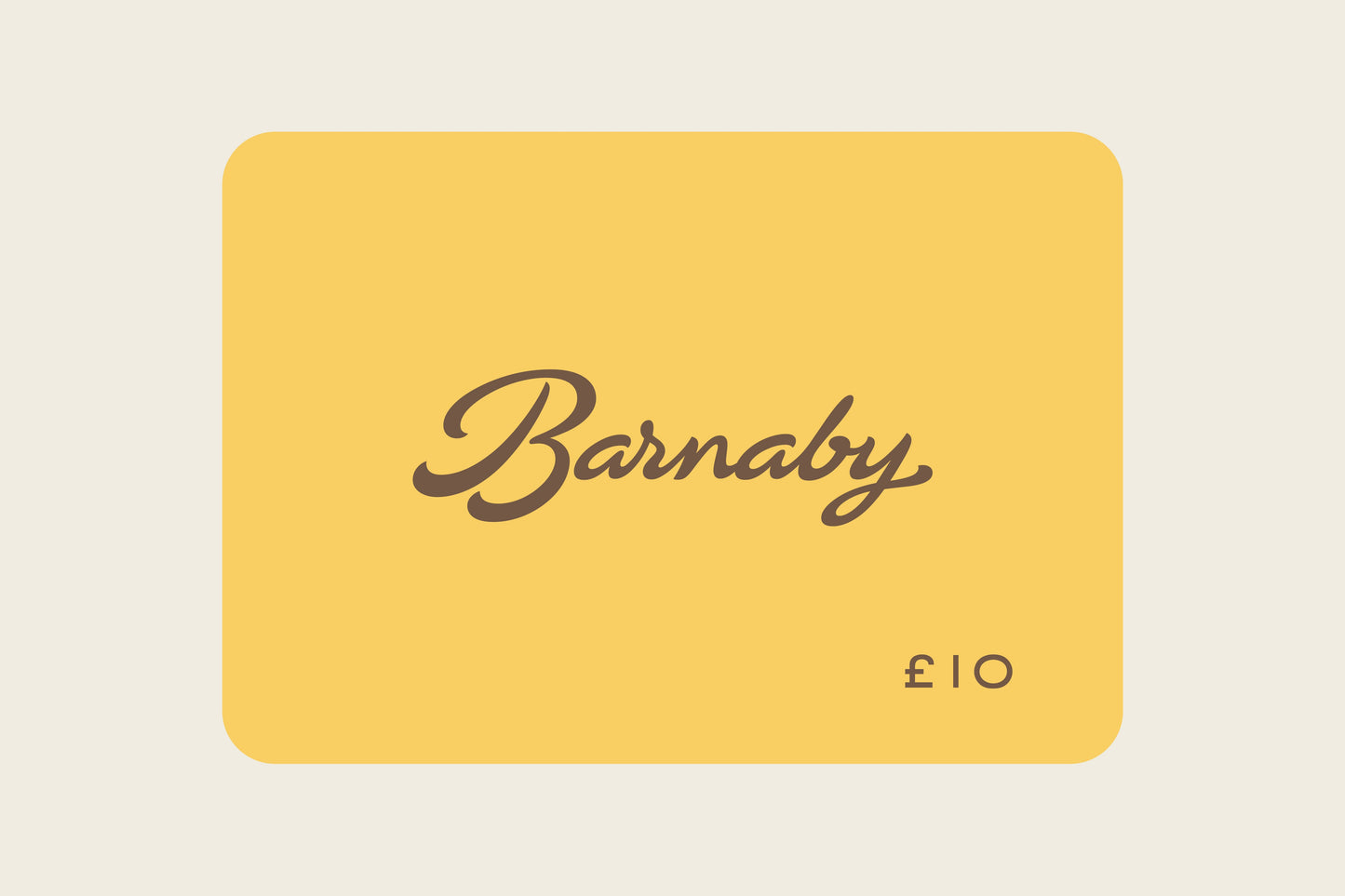 Barnaby Gift Card