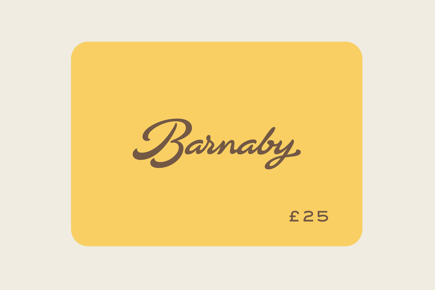 Barnaby Gift Card